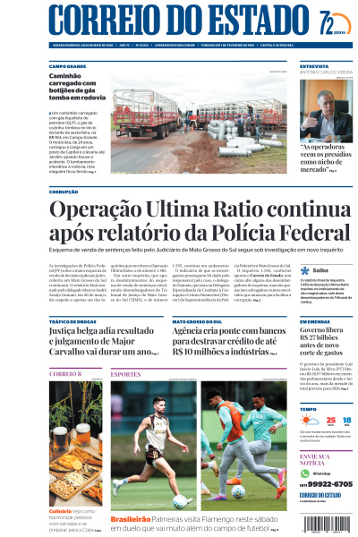 Correio do Estado - Edição de 24 de Maio de 2026