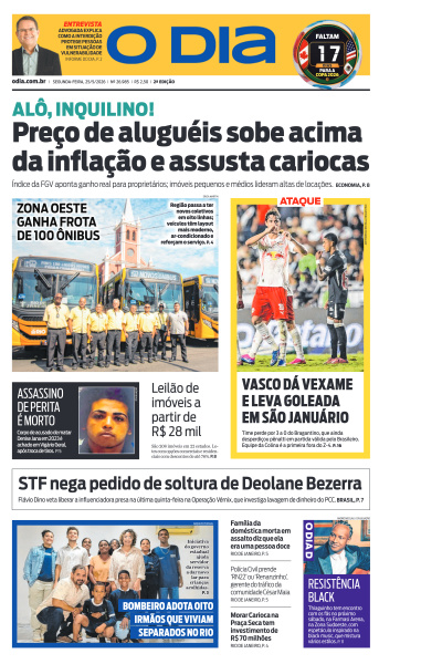 O DIA - Edição de 25 de Maio de 2026