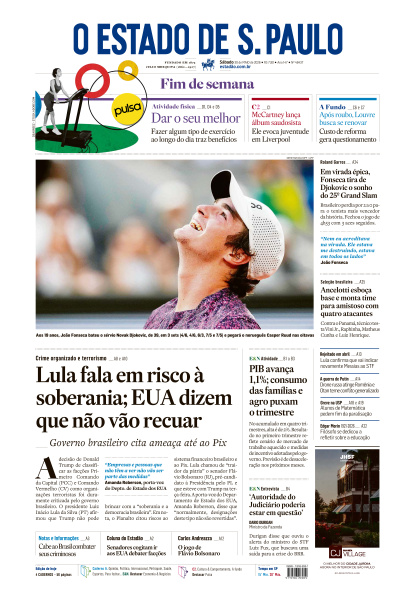 Estadão - Edição de 30 de Maio de 2026