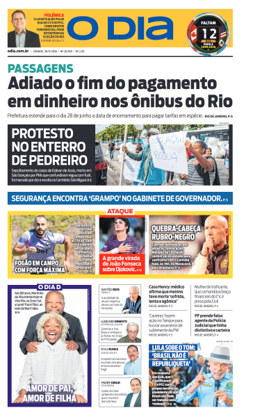 O DIA - Edição de 30 de Maio de 2026
