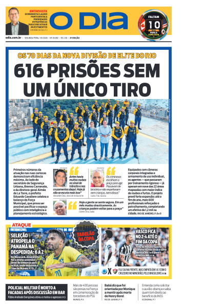 O DIA - Edição de 01 de Junho de 2026