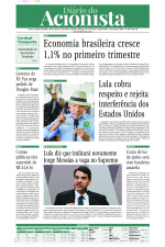Diário do Acionista - 30 de maio a 01 de junho de 2026