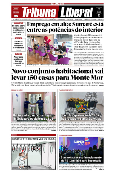 Tribuna Liberal - Edição de 2 de Junho de 2026