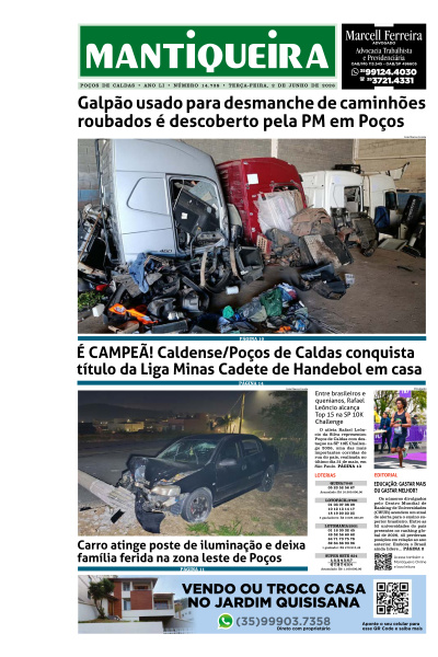 Mantiqueira - Edição de 02 de Junho de 2026