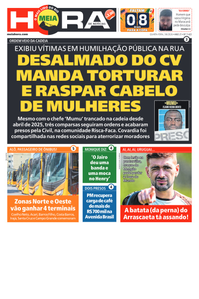 MEIA HORA - Edição de 03 de Junho de 2026
