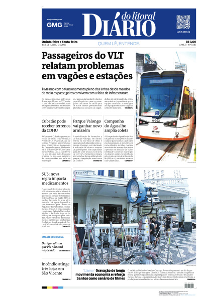 Diário do Litoral - Edição de 04 de Junho de 2026