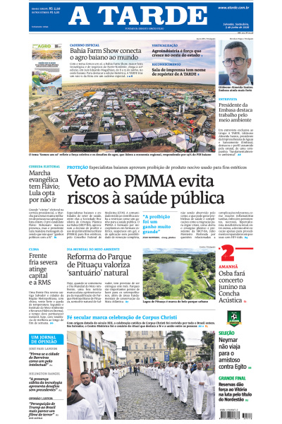 A TARDE - Edição de 05 de Junho de 2026