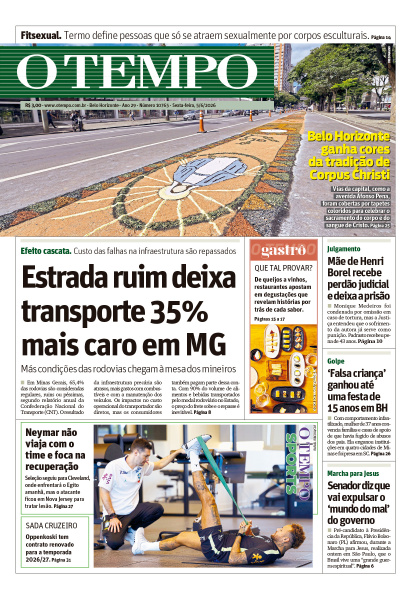 O TEMPO - Edição de 5 de Junho de 2026