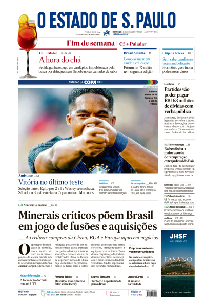 Estadão - Edição de 07 de Junho de 2026