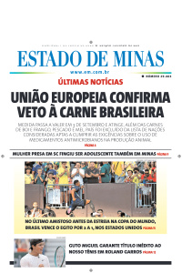 Estado de Minas - Edição de 07 de Junho de 2026
