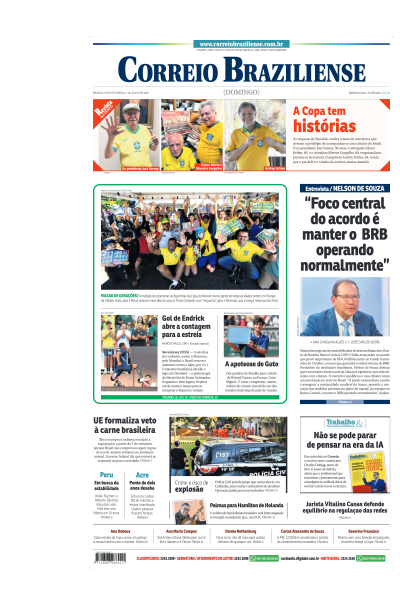 Correio Braziliense - Edição de 07 de Junho de 2026