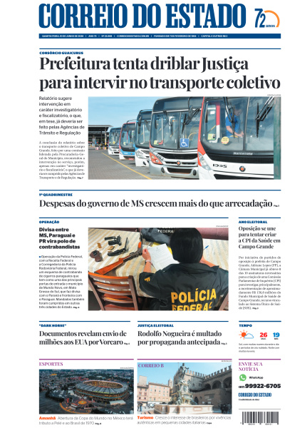 Correio do Estado - Edição de 10 de Junho de 2026