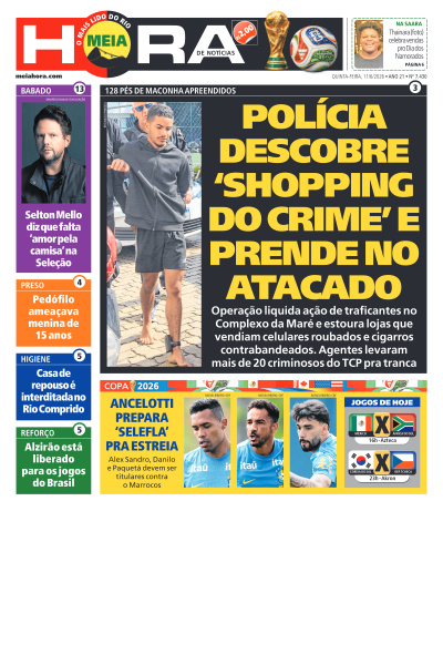 MEIA HORA - Edição de 11 de Junho de 2026