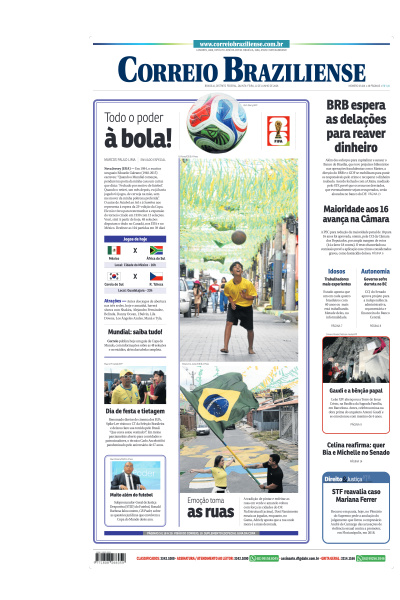 Correio Braziliense - Edição de 11 de Junho de 2026