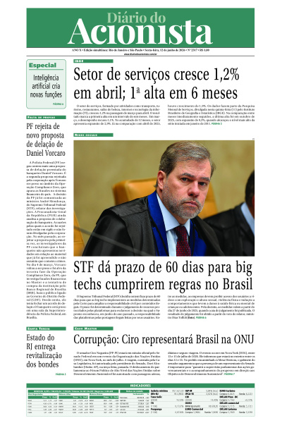 Diário do Acionista - 12 de junho de 2026