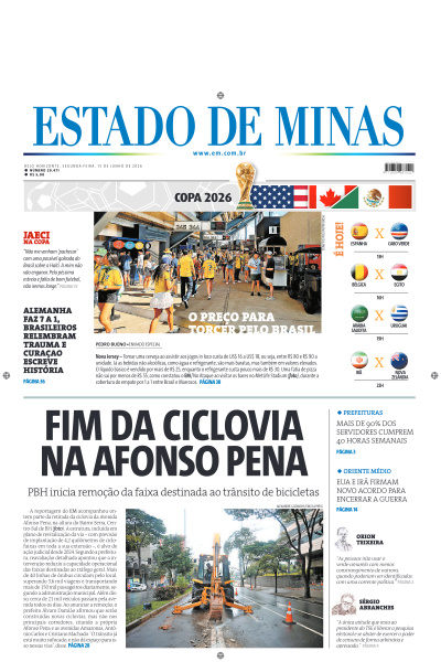 Estado de Minas - Edição de 15 de Junho de 2026