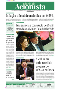 Diário do Acionista - 13 a 15 de junho de 2026