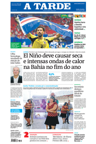 A TARDE - Edição de 16 de Junho de 2026