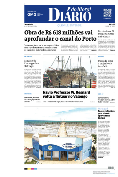 Diário do Litoral - Edição de 16 de Junho de 2026