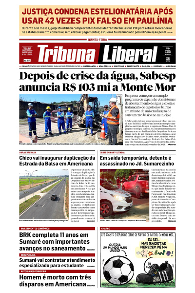 Tribuna Liberal - Edição de 18 de Junho de 2026