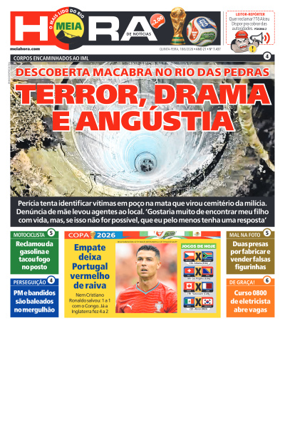MEIA HORA - Edição de 18 de Junho de 2026