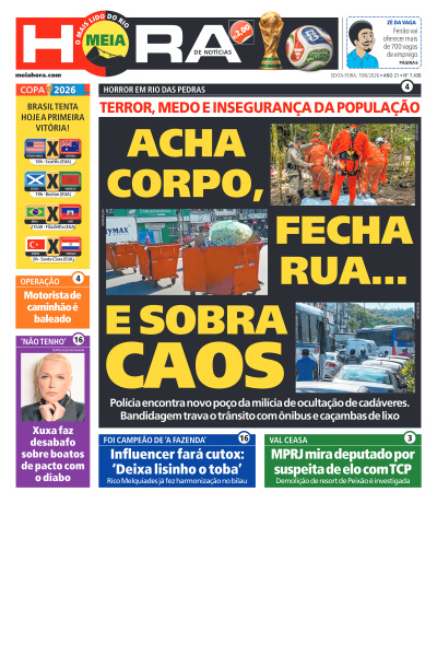 MEIA HORA - Edição de 19 de Junho de 2026