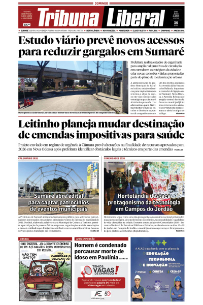 Tribuna Liberal - Edição de 21 de Junho de 2026