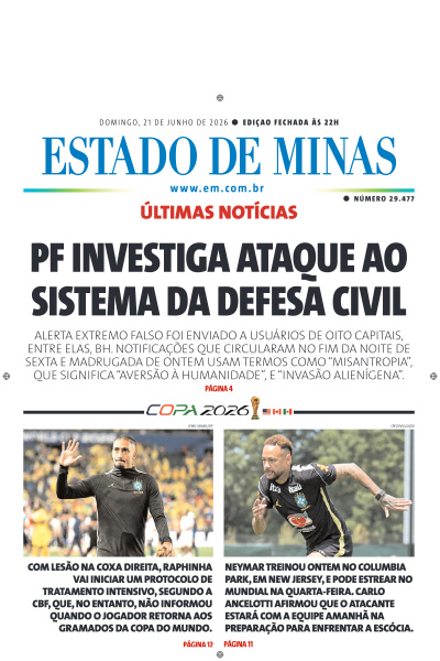 Estado de Minas - Edição de 21 de Junho de 2026