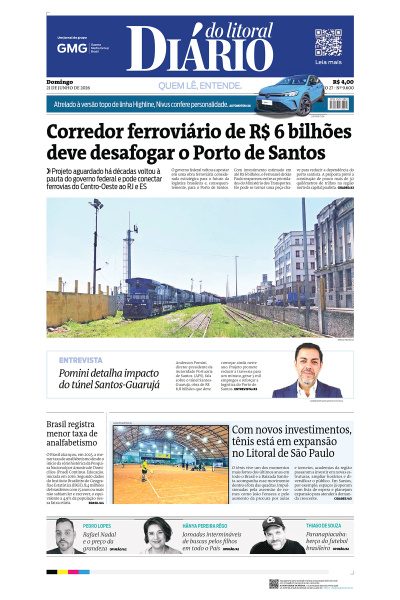 Diário do Litoral – Edição de 21 de junho de 2026