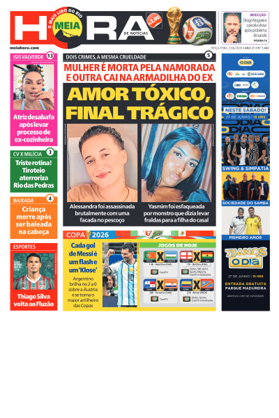 MEIA HORA - Edição de 23 de Junho de 2026