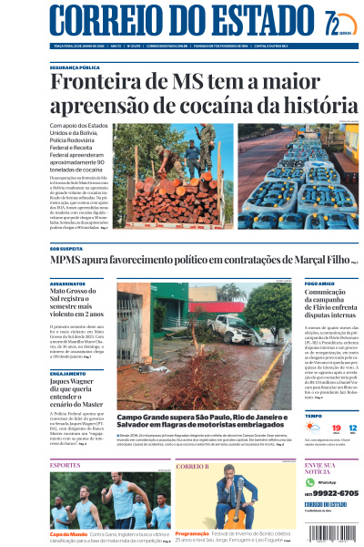 Correio do Estado - Edição de 23 de Junho de 2026