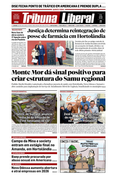 Tribuna Liberal - Edição de 25 de Junho de 2026