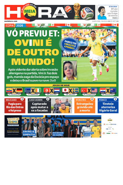 MEIA HORA - Edição de 25 de Junho de 2026