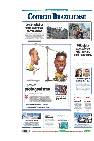 Correio Braziliense - Edição de 26 de Junho de 2026