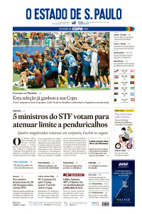 Estadão - Edição de 27 de Junho de 2026