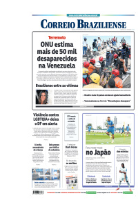 Correio Braziliense - Edição de 27 de Junho de 2026