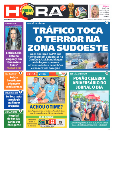 MEIA HORA - Edição de 28 de Junho de 2026