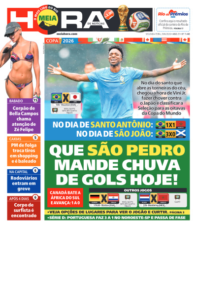 MEIA HORA - Edição de 29 de Junho de 2026