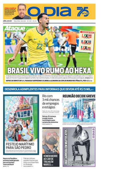 O DIA - Edição de 30 de Junho de 2026