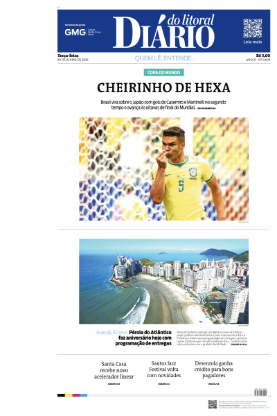 Diário do Litoral - Edição de 30 de Junho de 2026