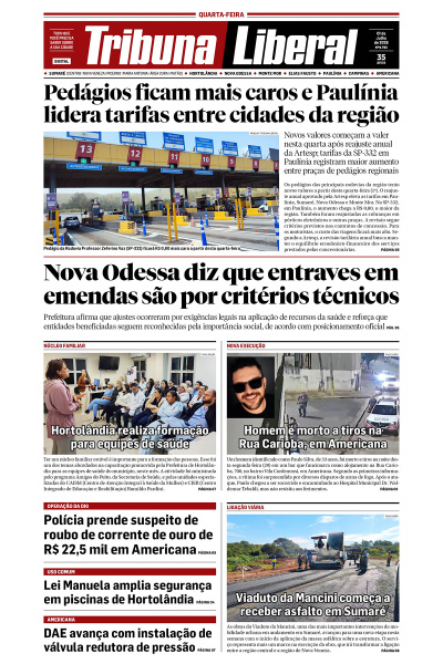 Tribuna Liberal - Edição de 1º de Julho de 2026