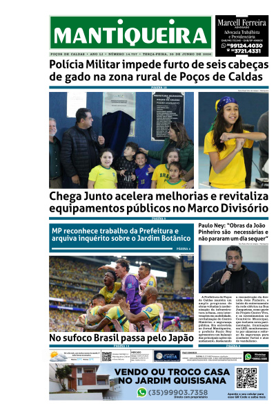 Mantiqueira - Edição de 01 de Julho de 2026