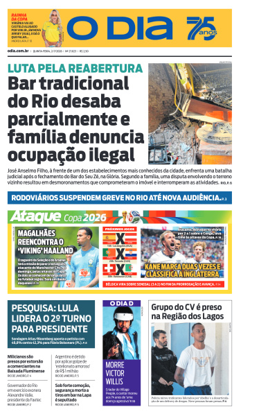 O DIA - Edição de 02 de Julho de 2026