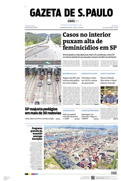 Gazeta de S. Paulo - Edição de 02 de Julho de 2026