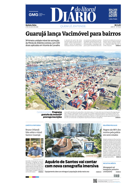 Diário do Litoral - Edição de 02 de Julho de 2026