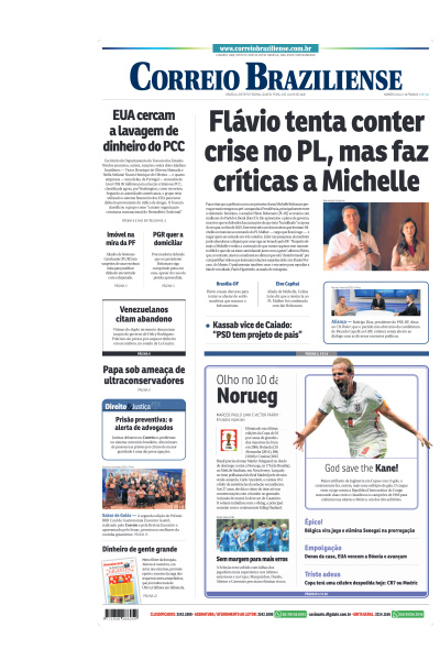 Correio Braziliense - Edição de 02 de Julho de 2026