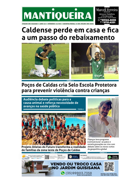 Mantiqueira - Edição de 02 de Julho de 2026