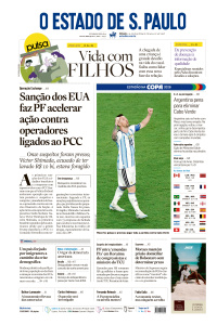Estadão - Edição de 04 de Julho de 2026