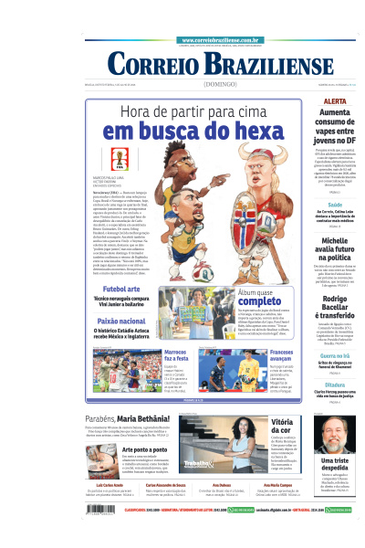Correio Braziliense - Edição de 05 de Julho de 2026