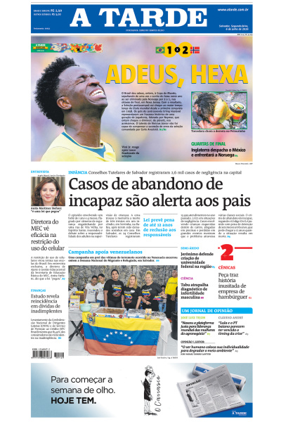A TARDE - Edição de 06 de Julho de 2026